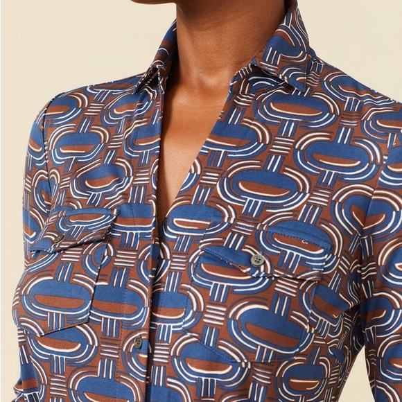 J MCLAUGHLIN BRYNN DRESS CATALINA CLOTH WAIST BELT STRETCH CAREER NWT Small - Picture 4 of 6